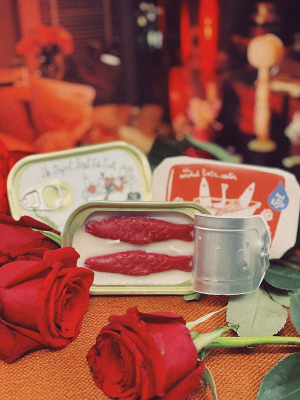 The Original Tinned Fish Candle Smoked Rose Water