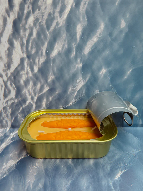 FAIRE The Original Tinned Fish Candle Sandalwood | Halcyon Atelier