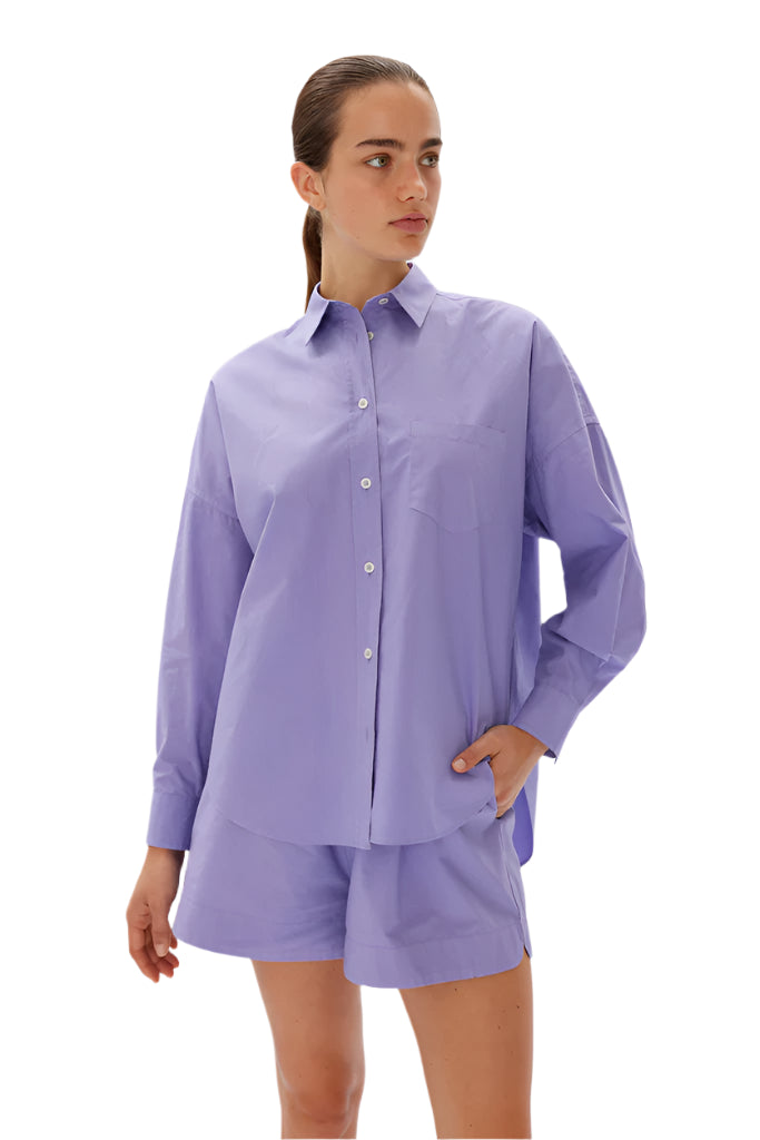 LMND The Chiara Shirt UVA | Halcyon Atelier