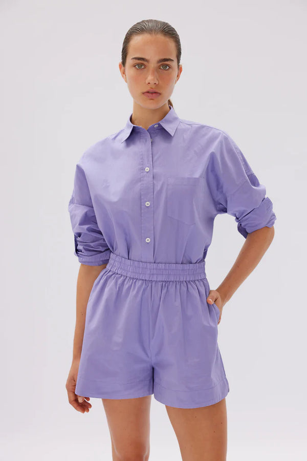 LMND The Chiara Shirt UVA | Halcyon Atelier