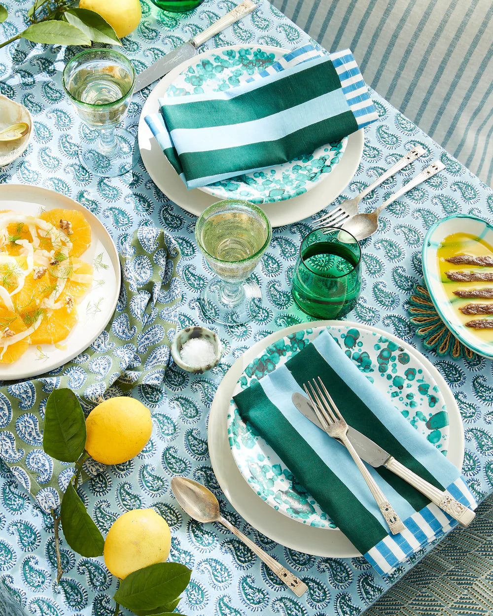 Walter G Palma Byzantine Napkins - Set of 4 | Halcyon Atelier