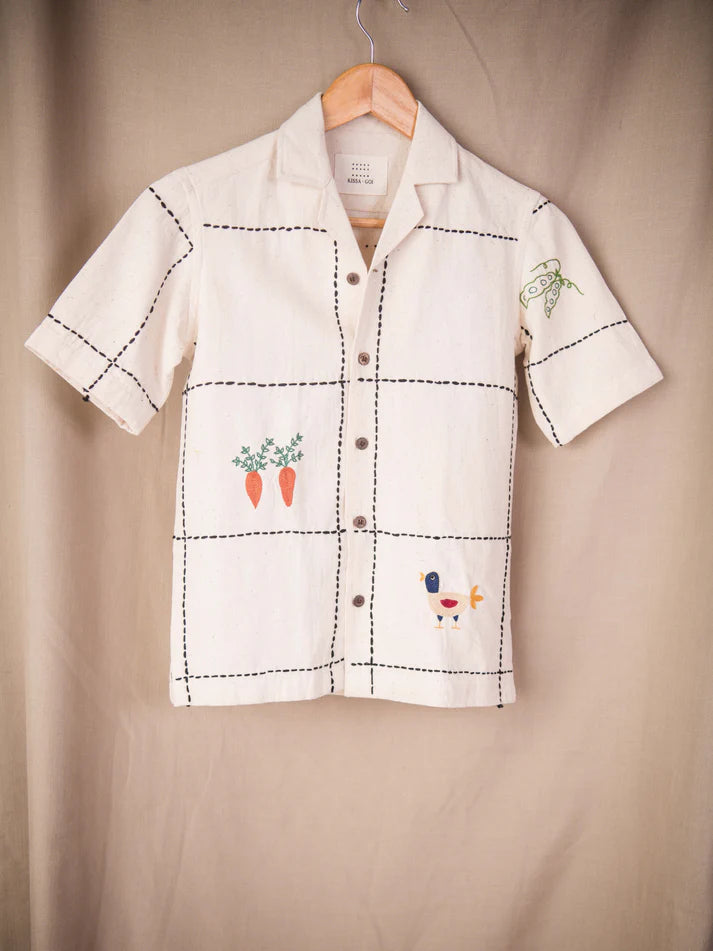 Little Farmer Junior Cotton Shirt