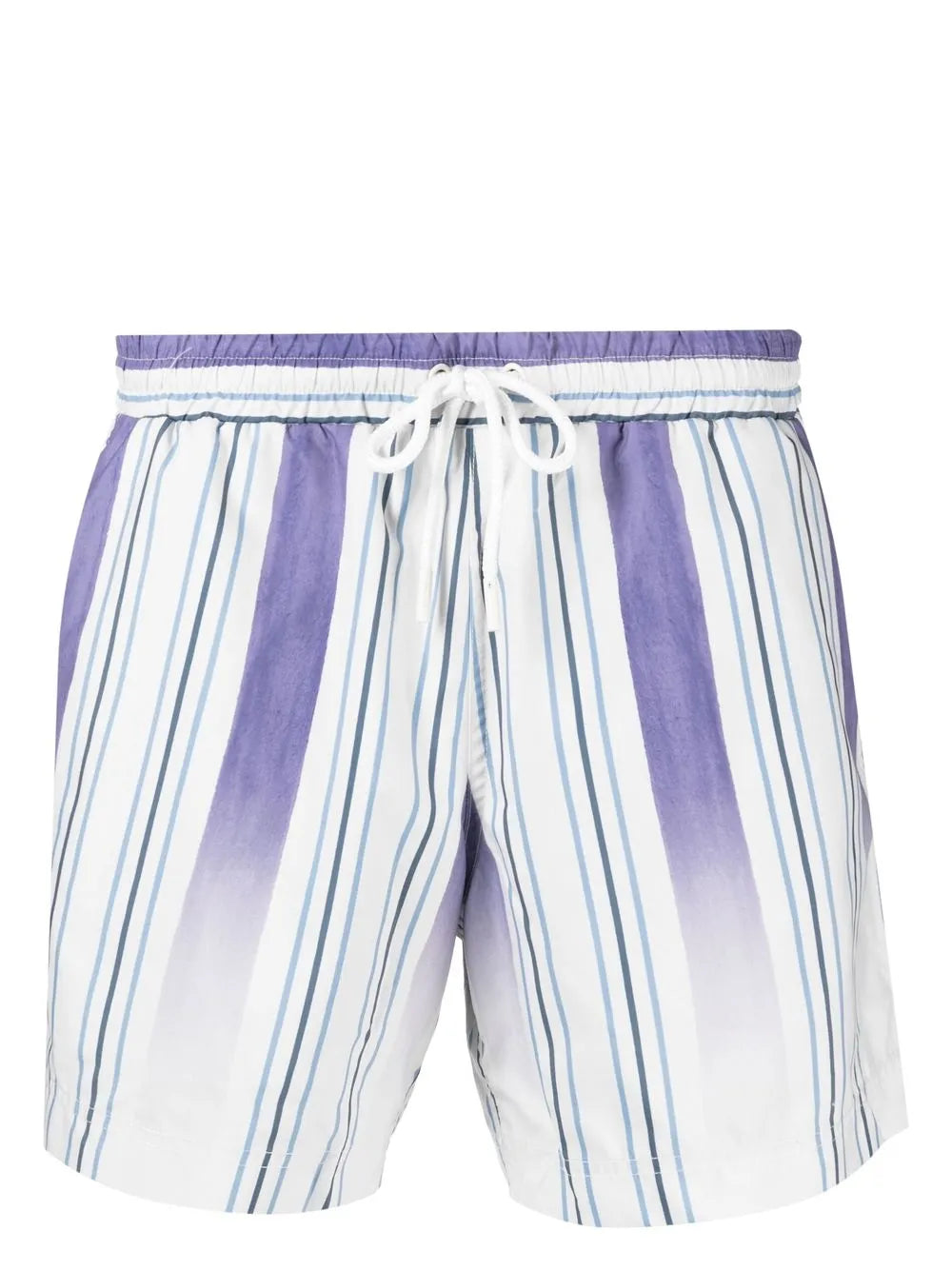 Swim Short - Mineral Faded Stripe Long