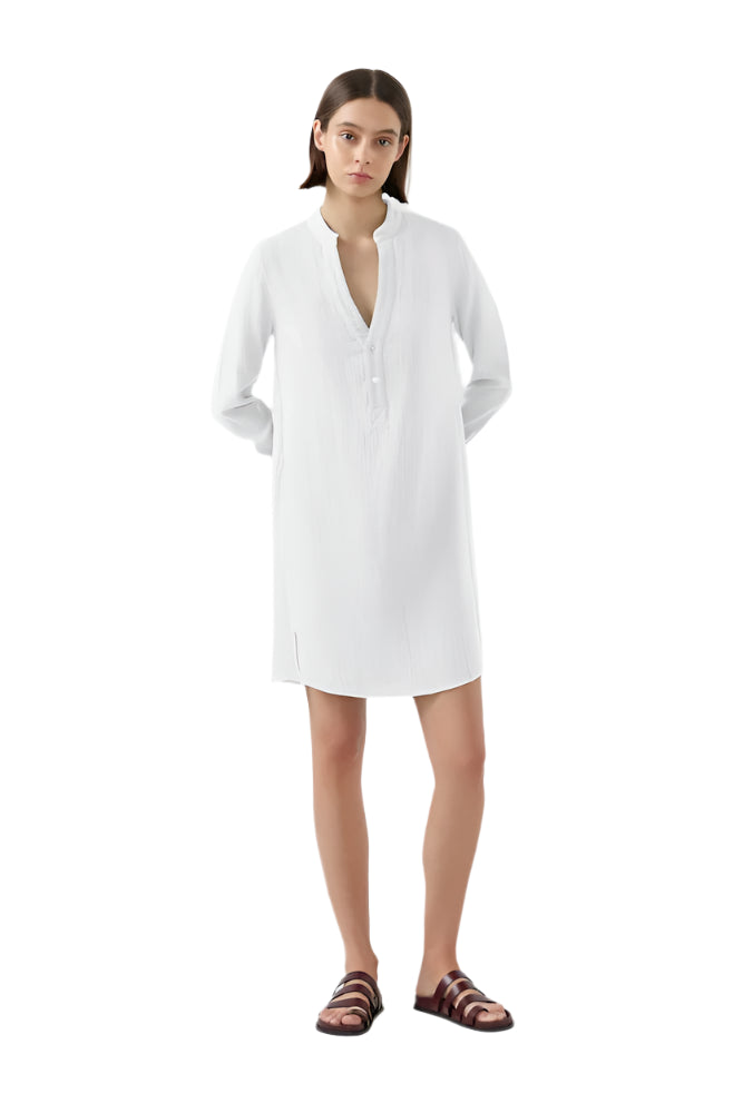 Riva Shirt Dress White