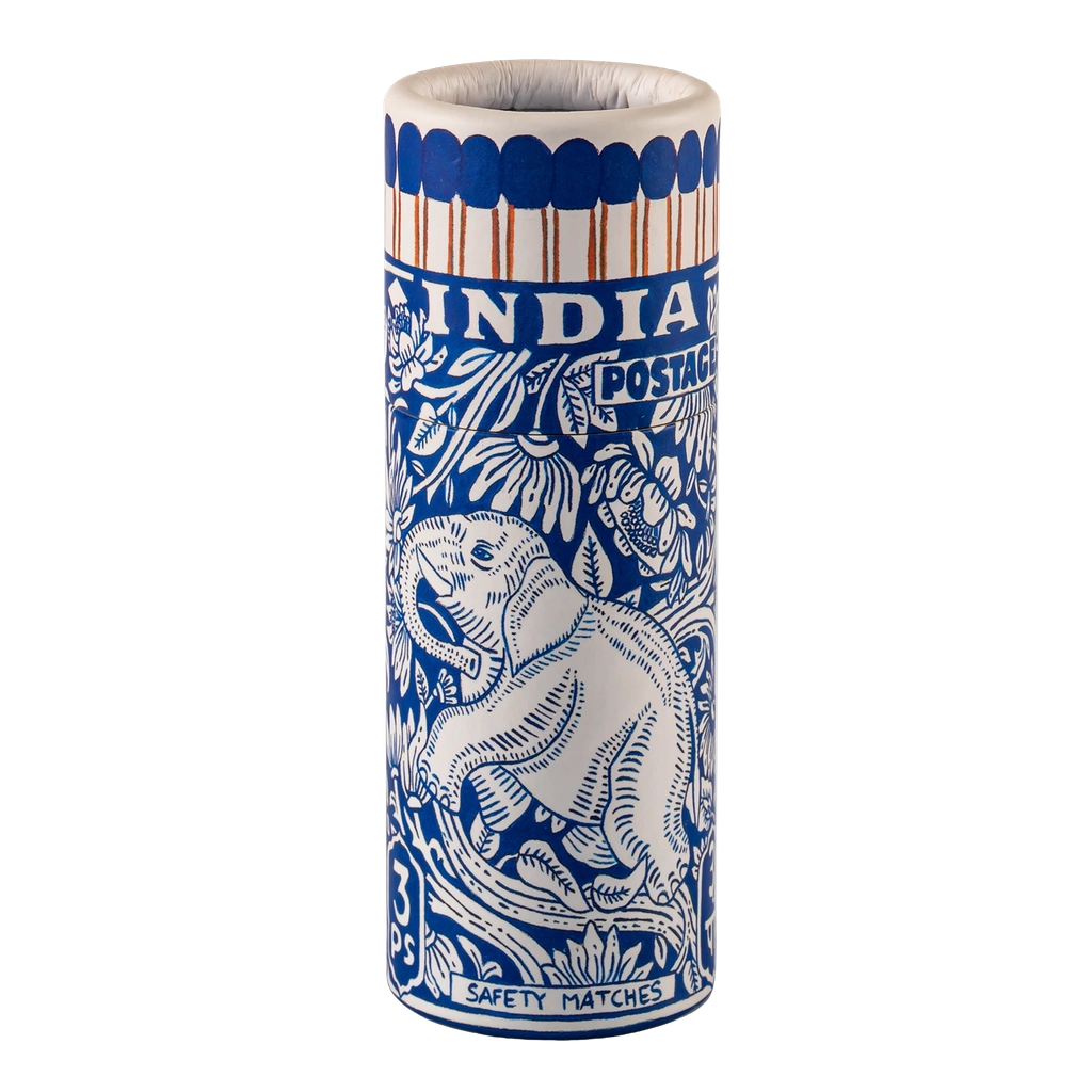 Elephant Stamp Small Cylinder Matches