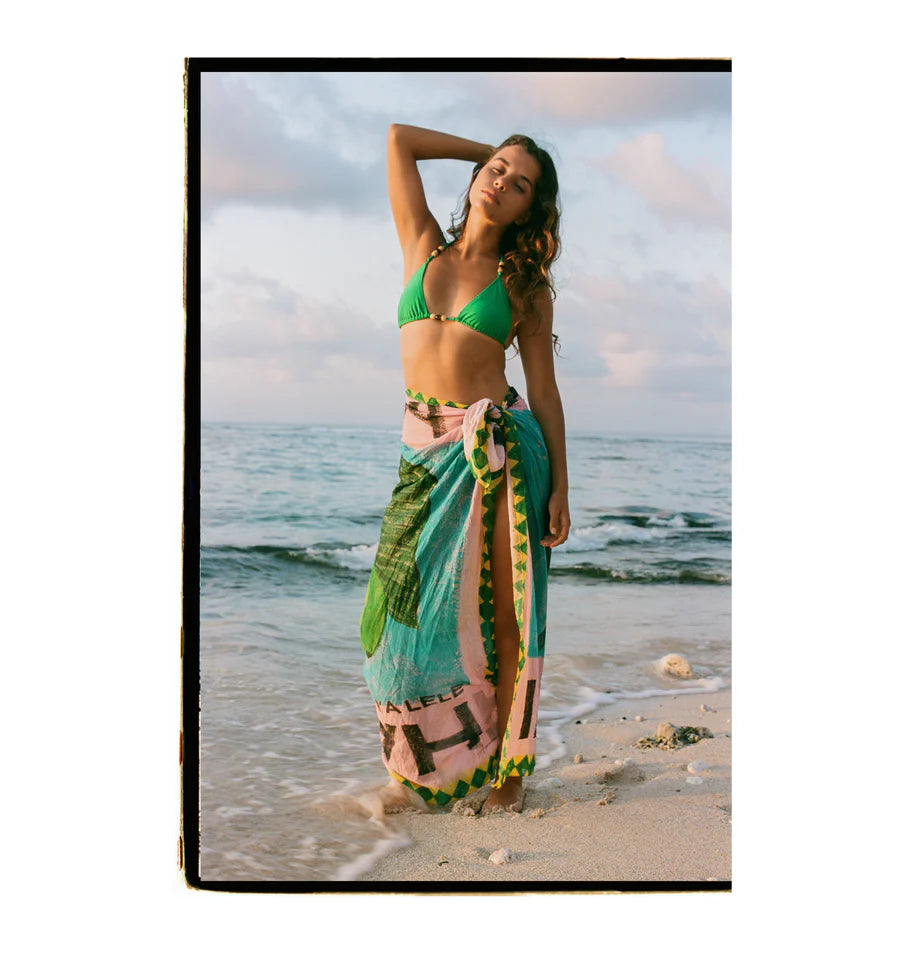 ATLAS Silk Travel Sarong - Hawaii | Halcyon Atelier