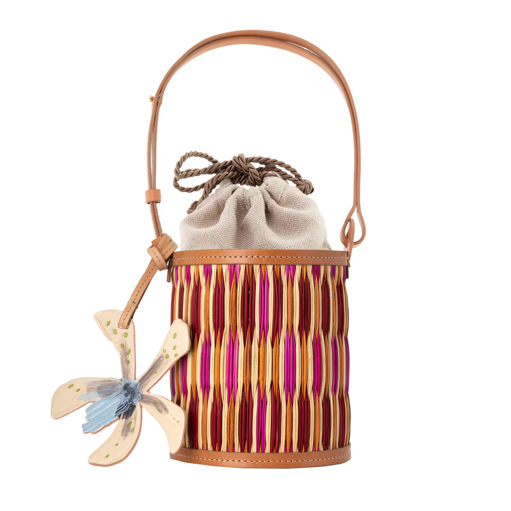 Cupid Madras Bag Pink "The Grand Tour"