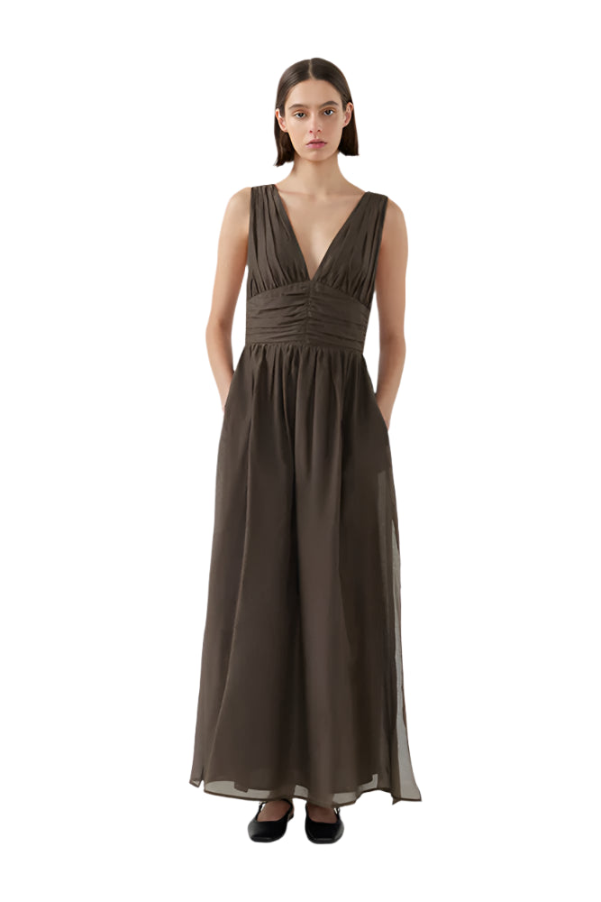 Blanca Maxi Dress Cocoa