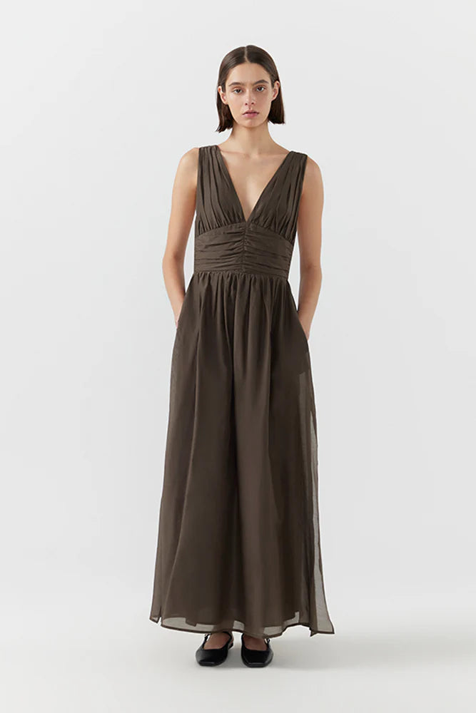 Blanca Maxi Dress Cocoa