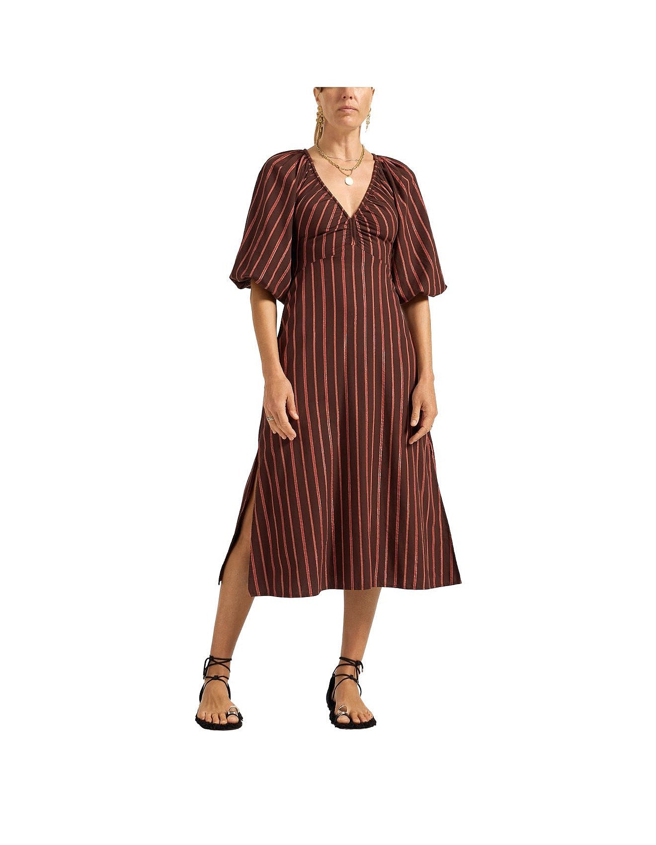 Semele Dress Simi Stripe