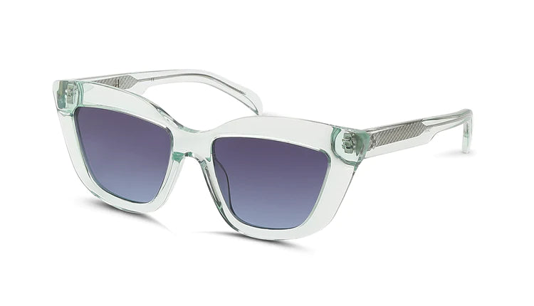 G.o.d. THIRTY THREE Minty w Blue Lenses | Halcyon Atelier