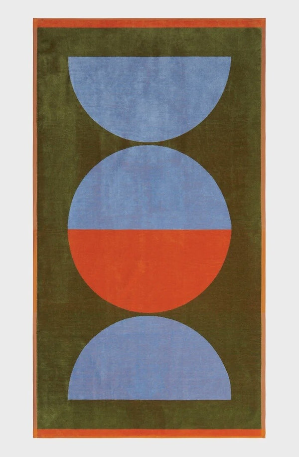 THE THINKING CLUB Beach Towel - Ellipse Towel | Halcyon Atelier