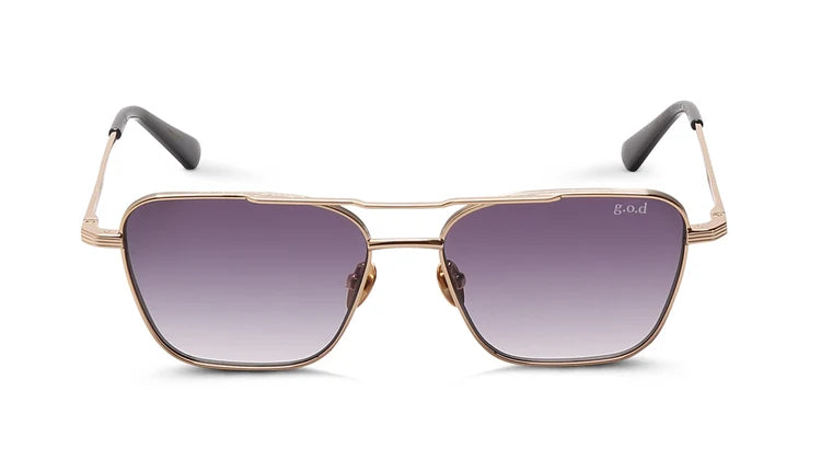 THIRTY EIGHT Gold w Black/Grey Lenses