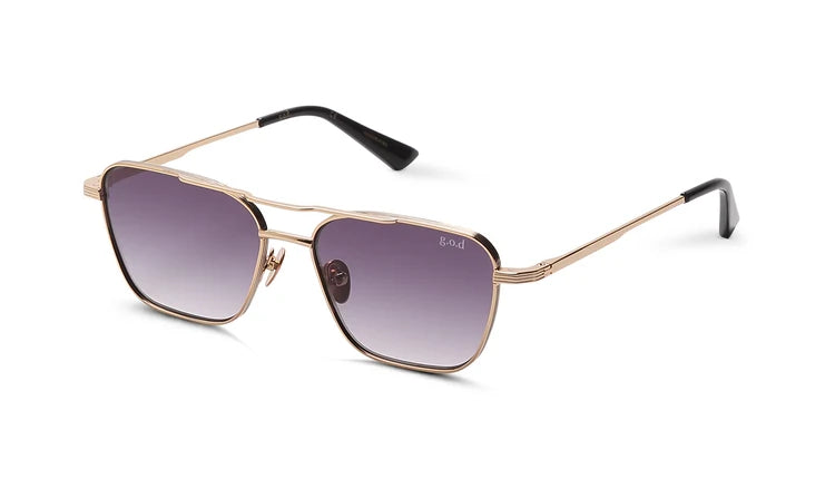 THIRTY EIGHT Gold w Black/Grey Lenses