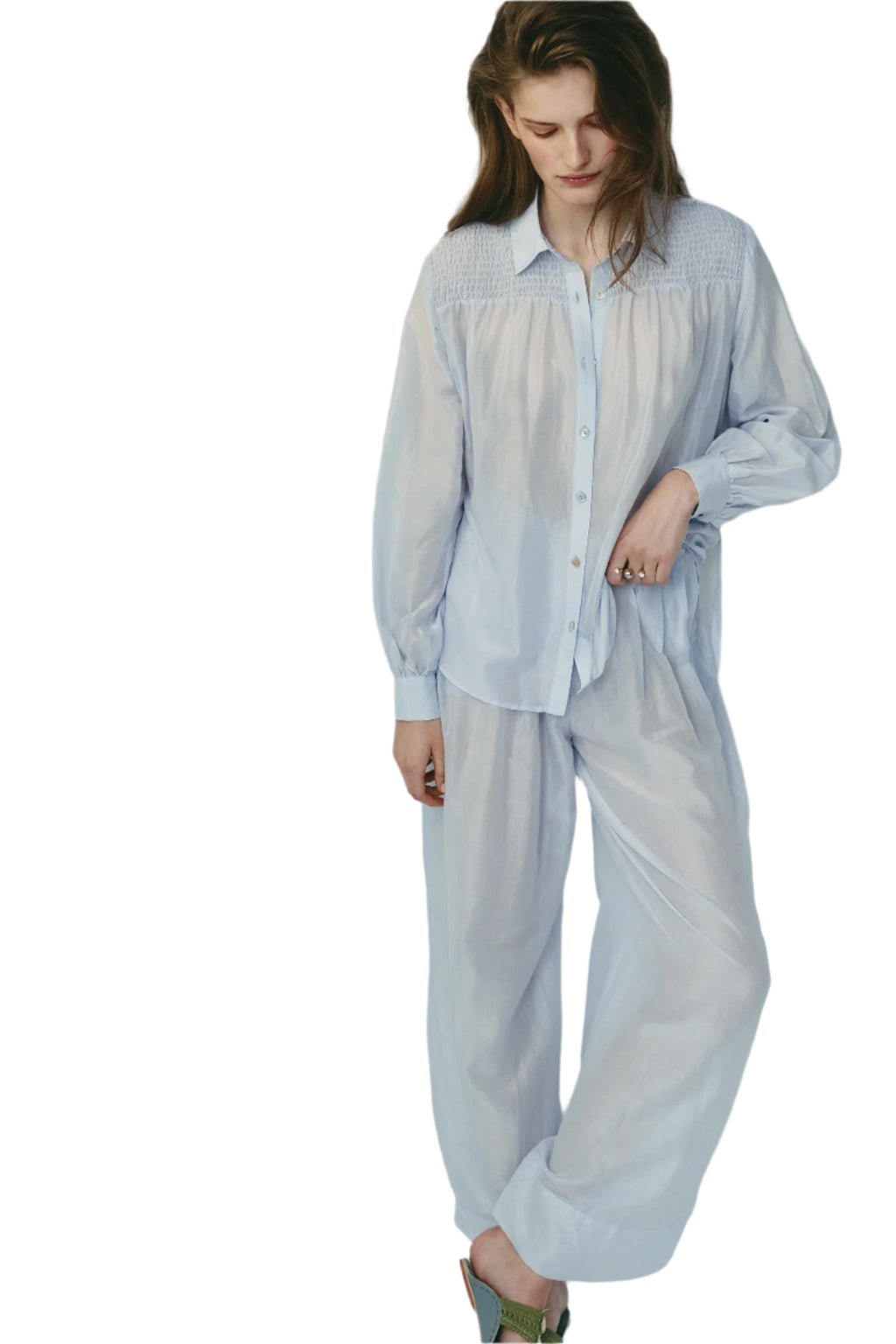 Lou Lou Pant - Misty Blue