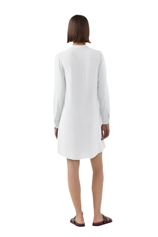 Riva Shirt Dress White