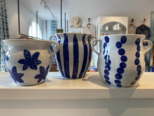 Greek Urns - Blue & White