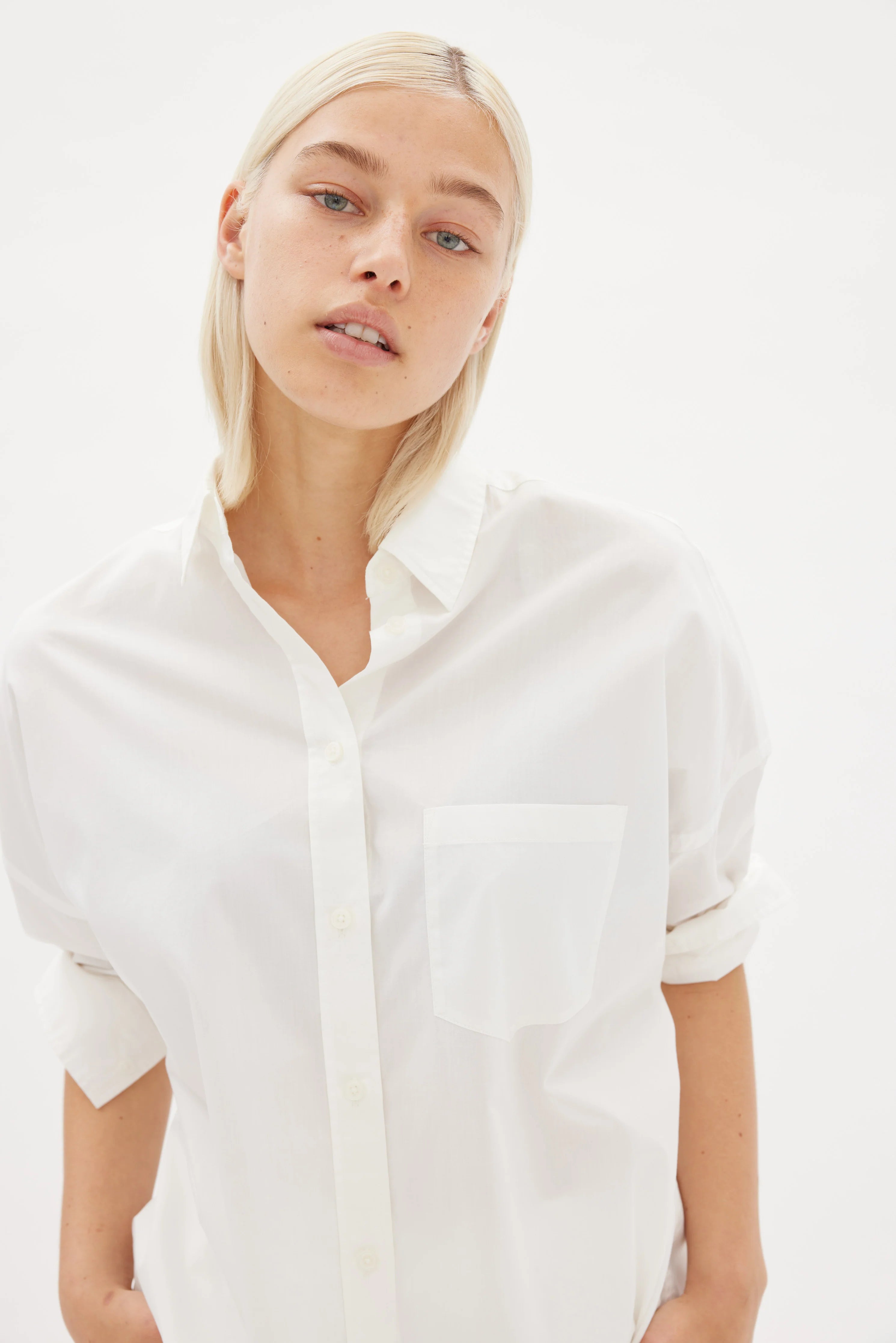 The Chiara Shirt Classic White