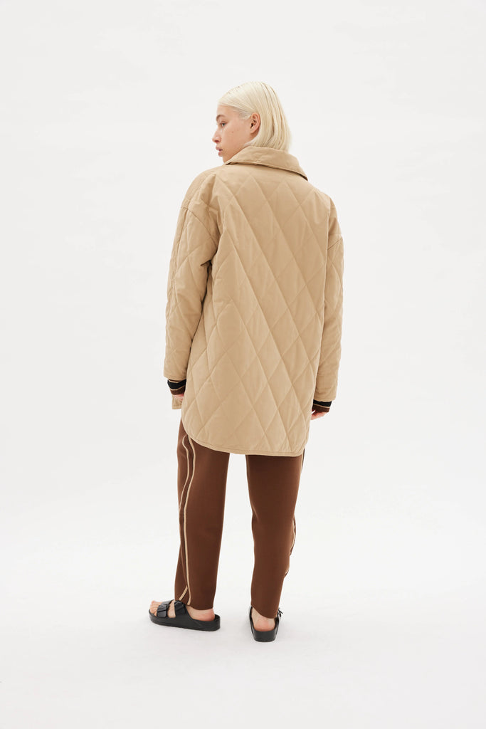 The Parker Quilted Jacket Wholegrain