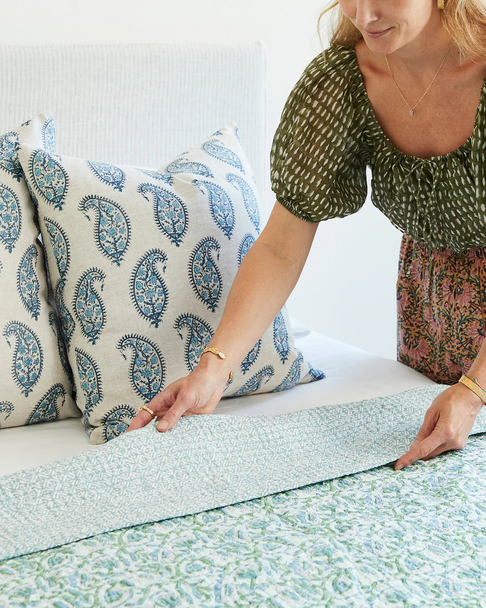 Marbella Emerald Quilt