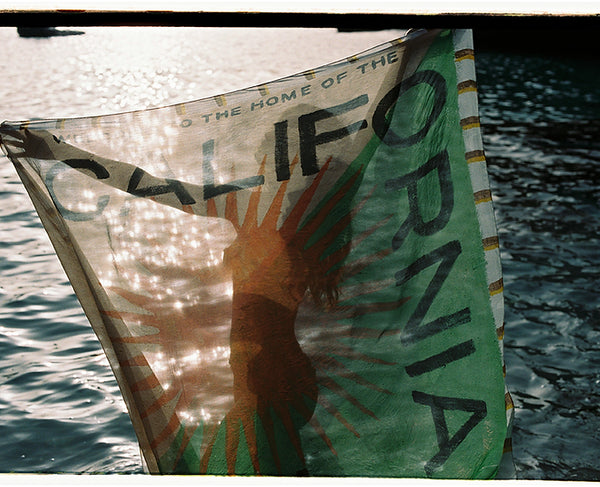 ATLAS COLLECTIVE Silk Travel Sarong - The California Sun | Halcyon Atelier