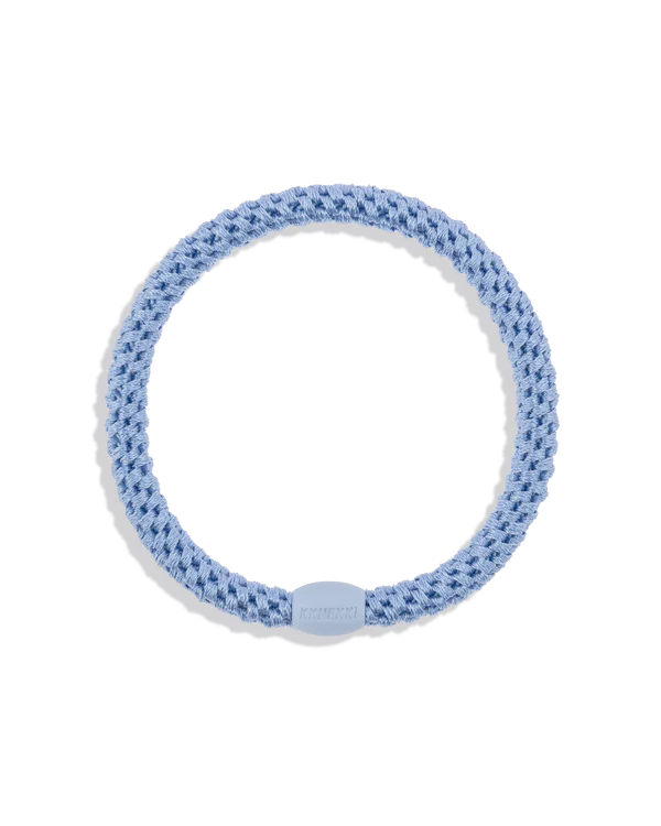 Slim Sky Blue Hair Tie