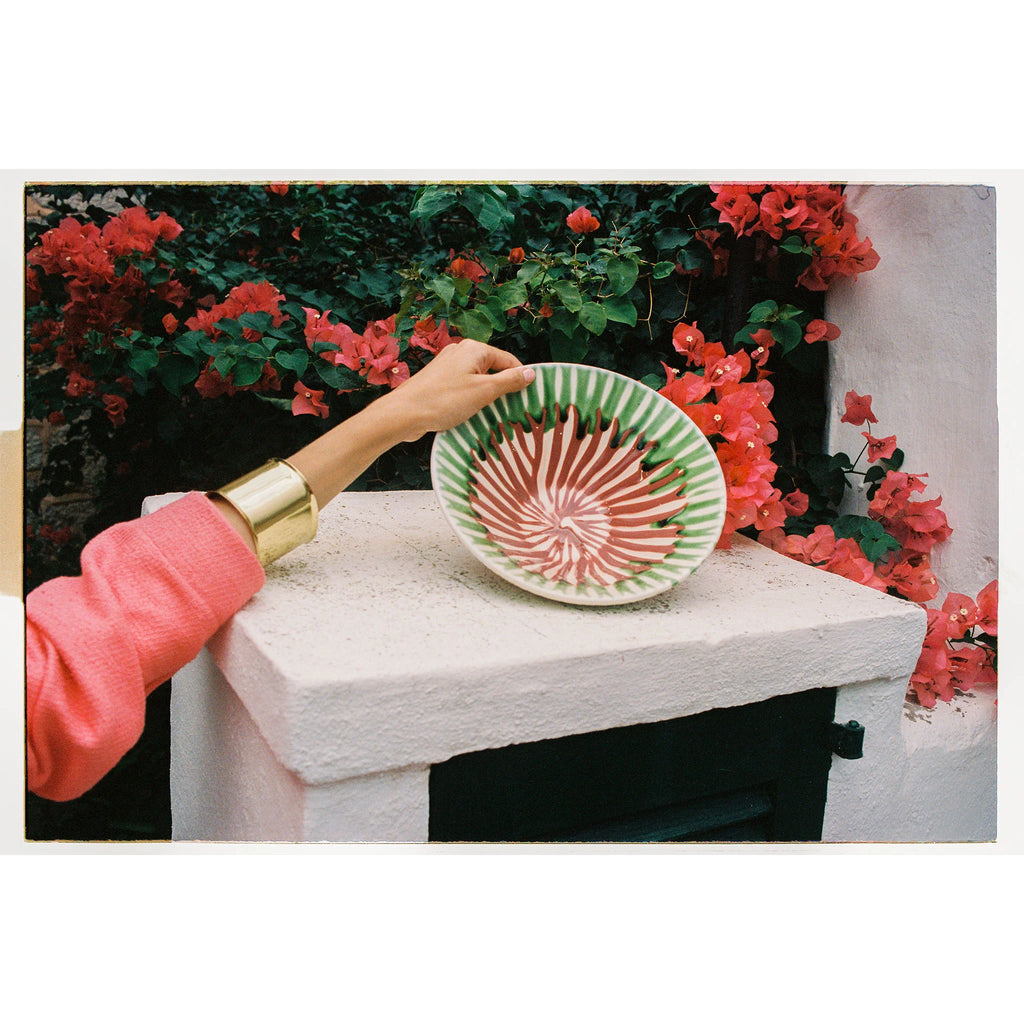 Frutti Ceramic Serving Bowl Watermelon