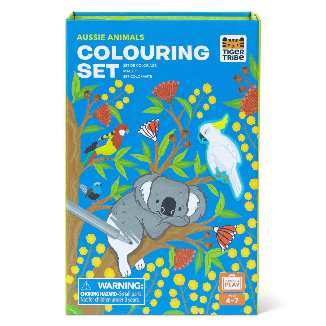 Colouring Set Aussie Animals