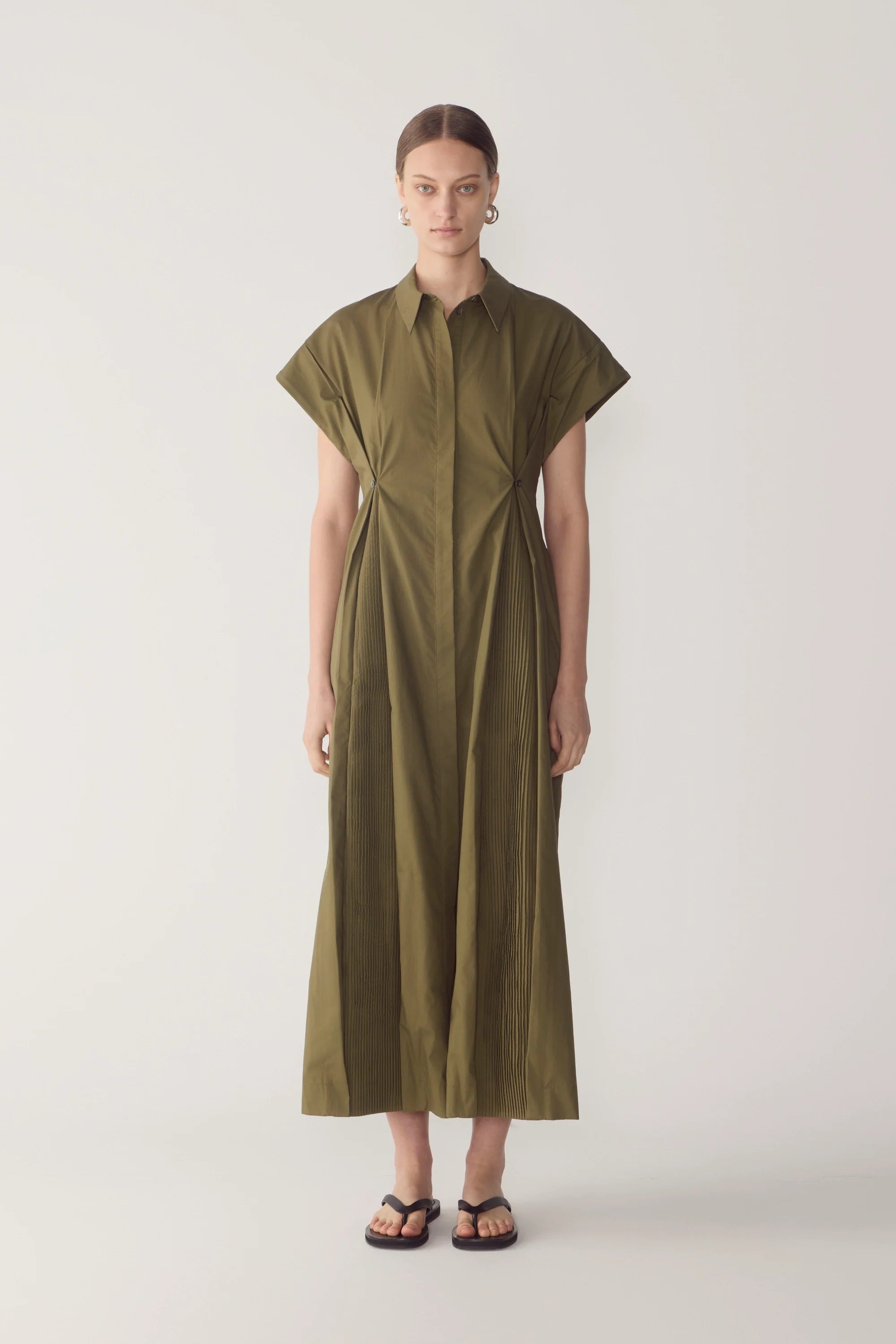 Augustine Dress Jeep Cotton Tencel