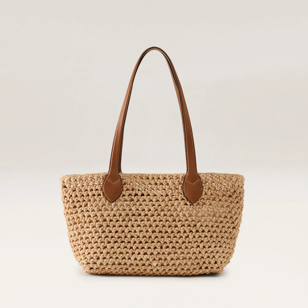Ada Raffia Crochet Bag Natural