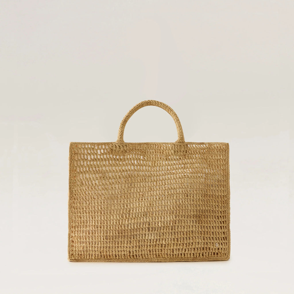 Anika Raffia Crochet Tote