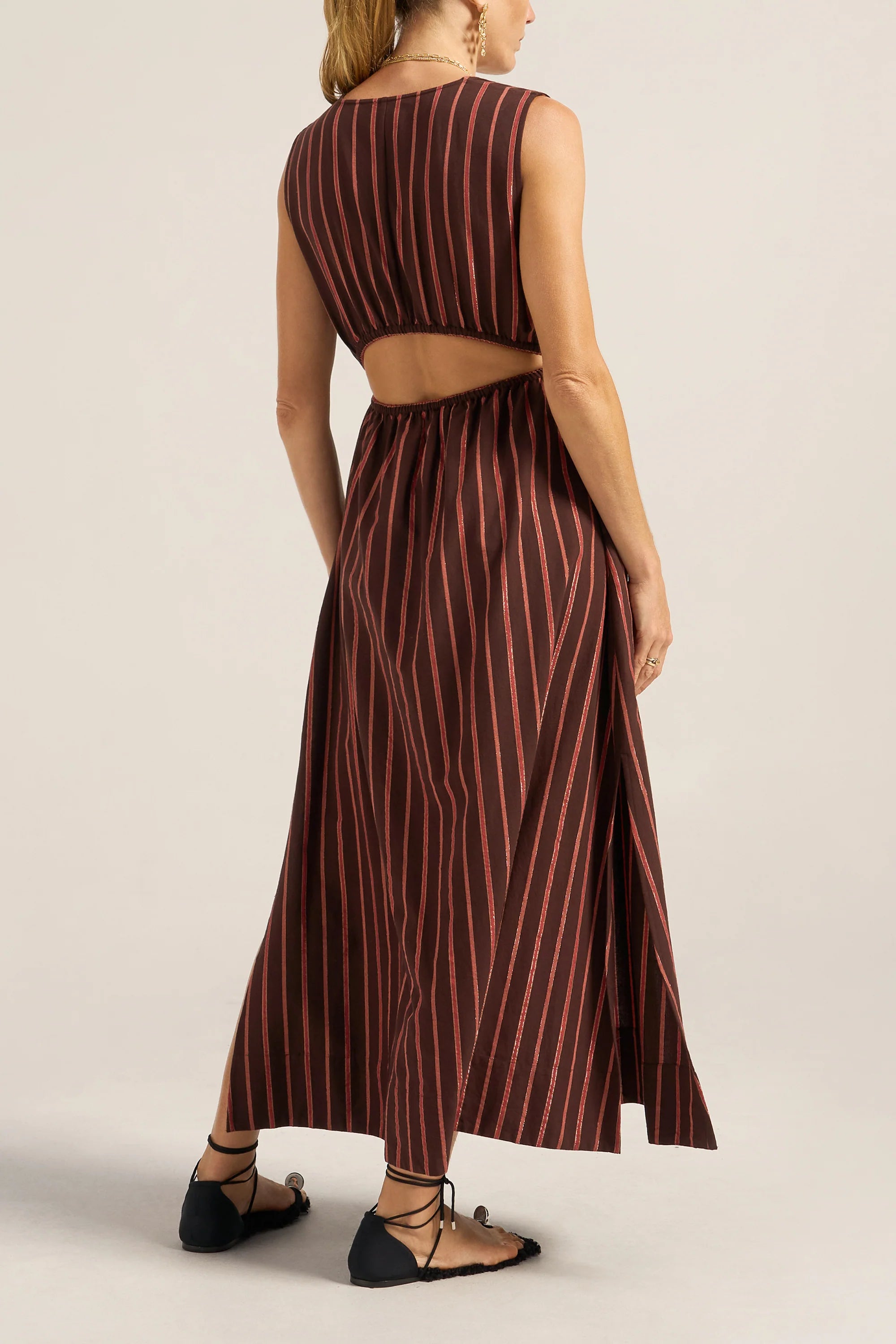 Eirene Dress Simi Stripe