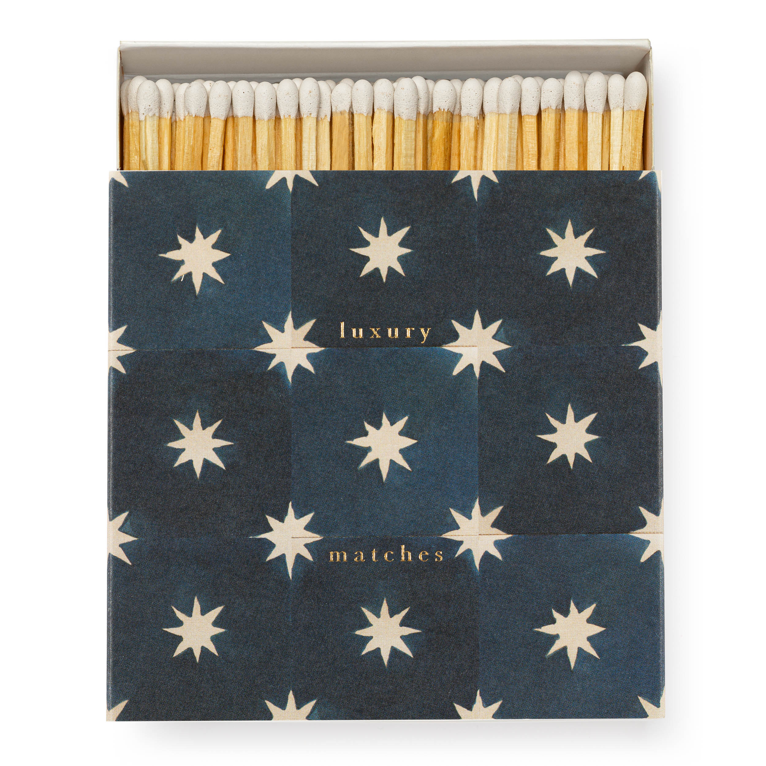 ARCHIVIST Navy Star Tile by Wanderlust Paper Co. Matches | Halcyon Atelier