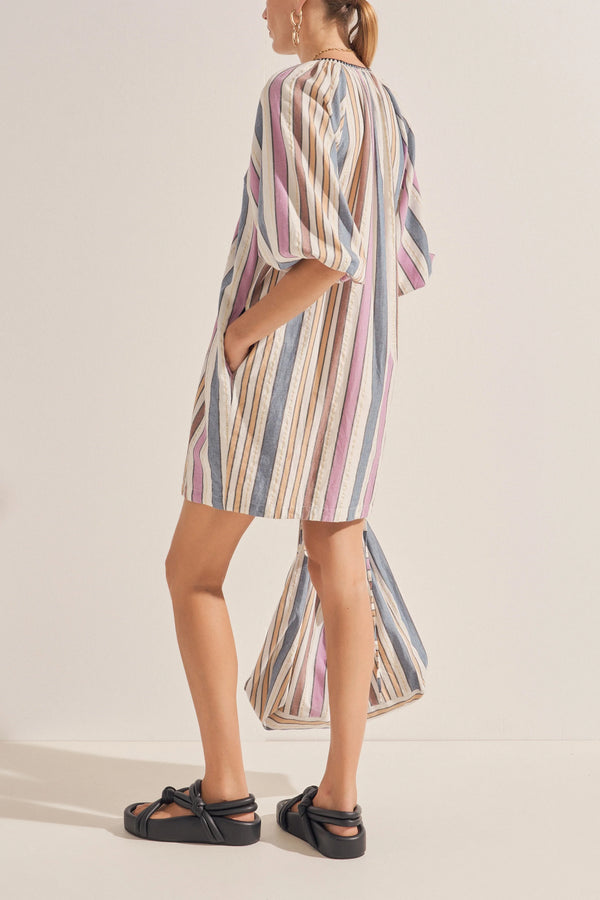 ILIO NEMA Midas Dress Naxos Stripe | Halcyon Atelier