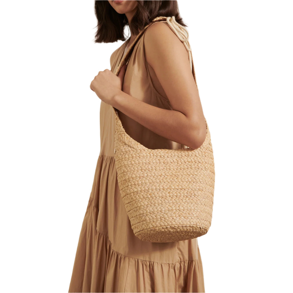 HELEN KAMINSKI Camaril S Bridle Handbag Natural/Tan | Halcyon Atelier