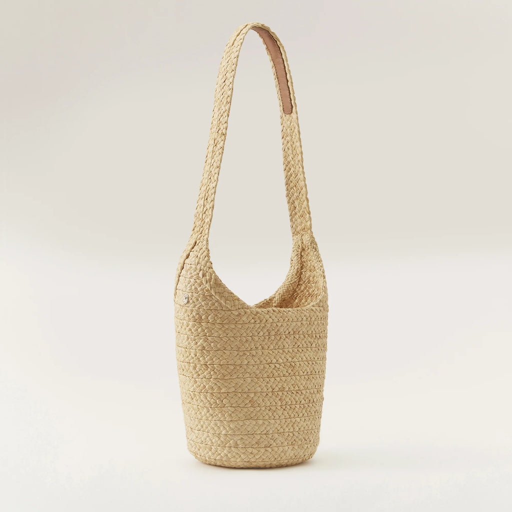 HELEN KAMINSKI Camaril S Bridle Handbag Natural/Tan | Halcyon Atelier