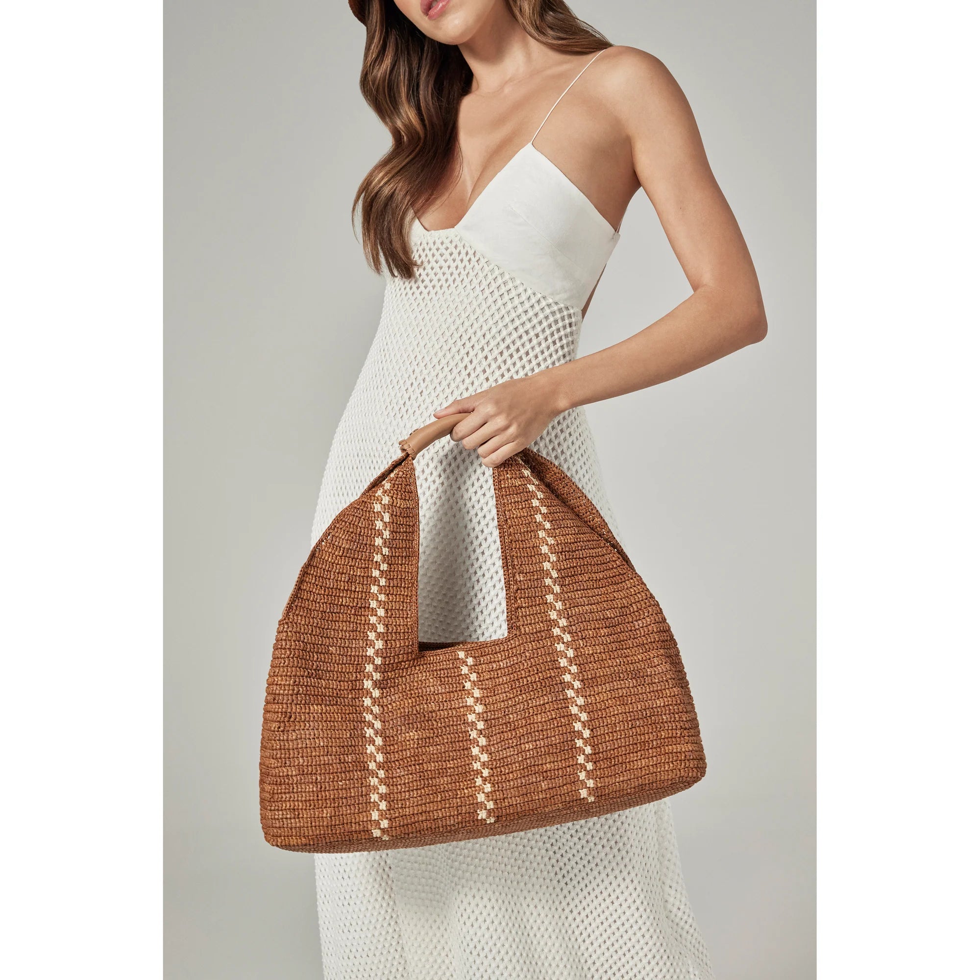 HELEN KAMINSKI Euphoria Tote Nutshell/Natural | Halcyon Atelier