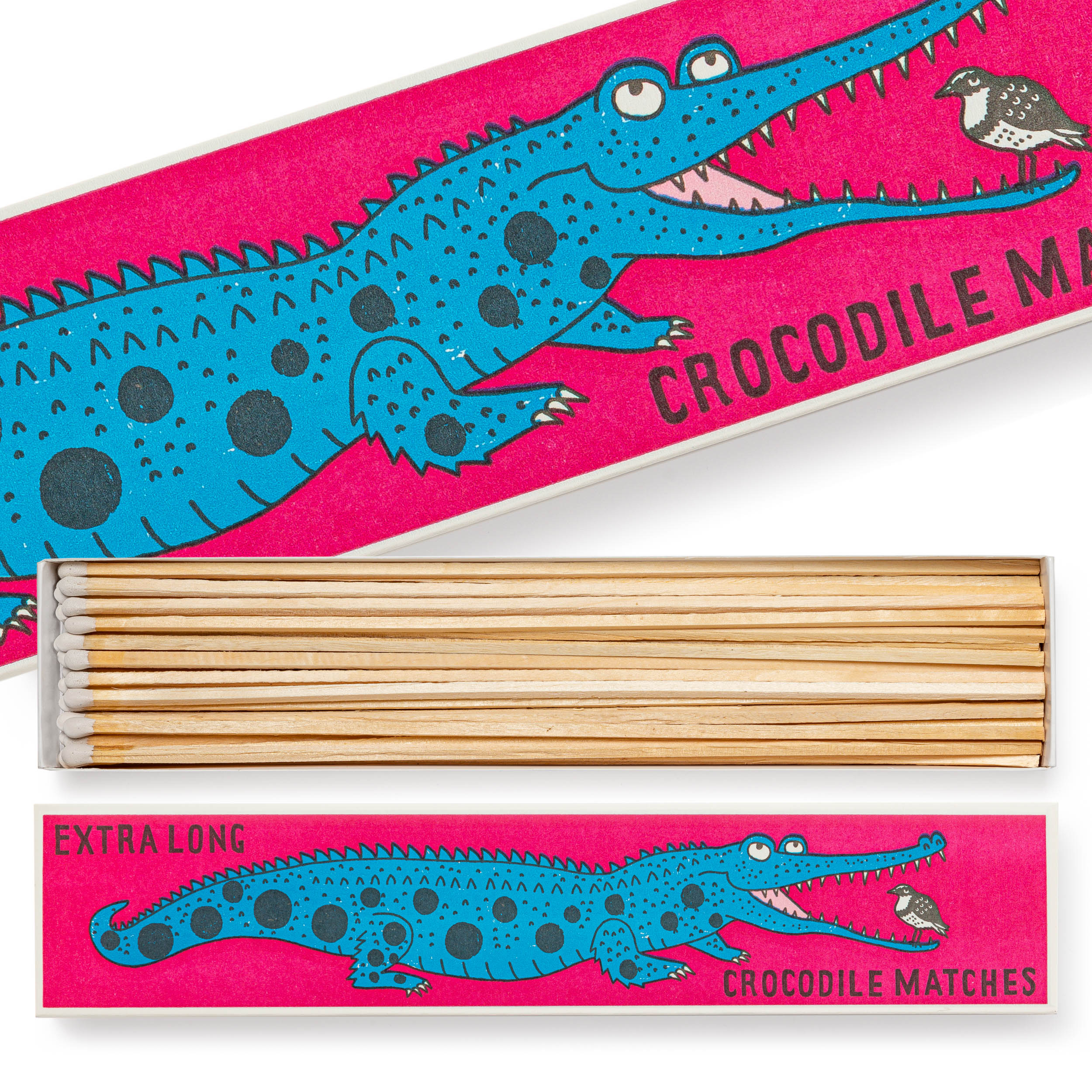 ARCHIVIST Crocodile Long Matches | Halcyon Atelier