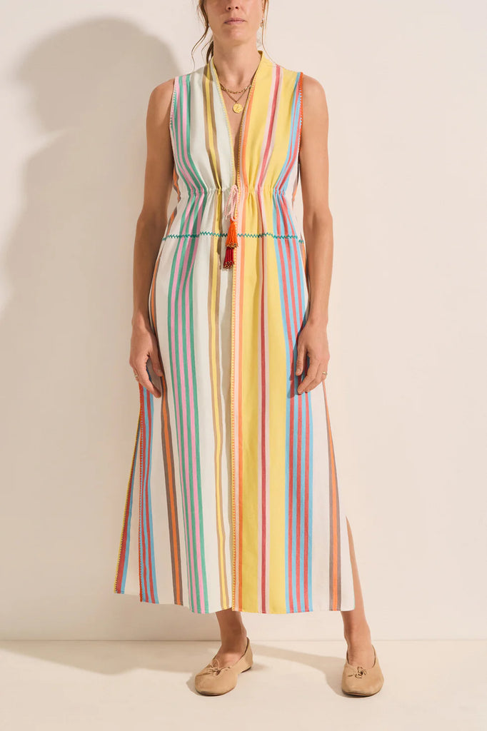 ILIO NEMA Babylon Heraklion Stripe Dress | Halcyon Atelier