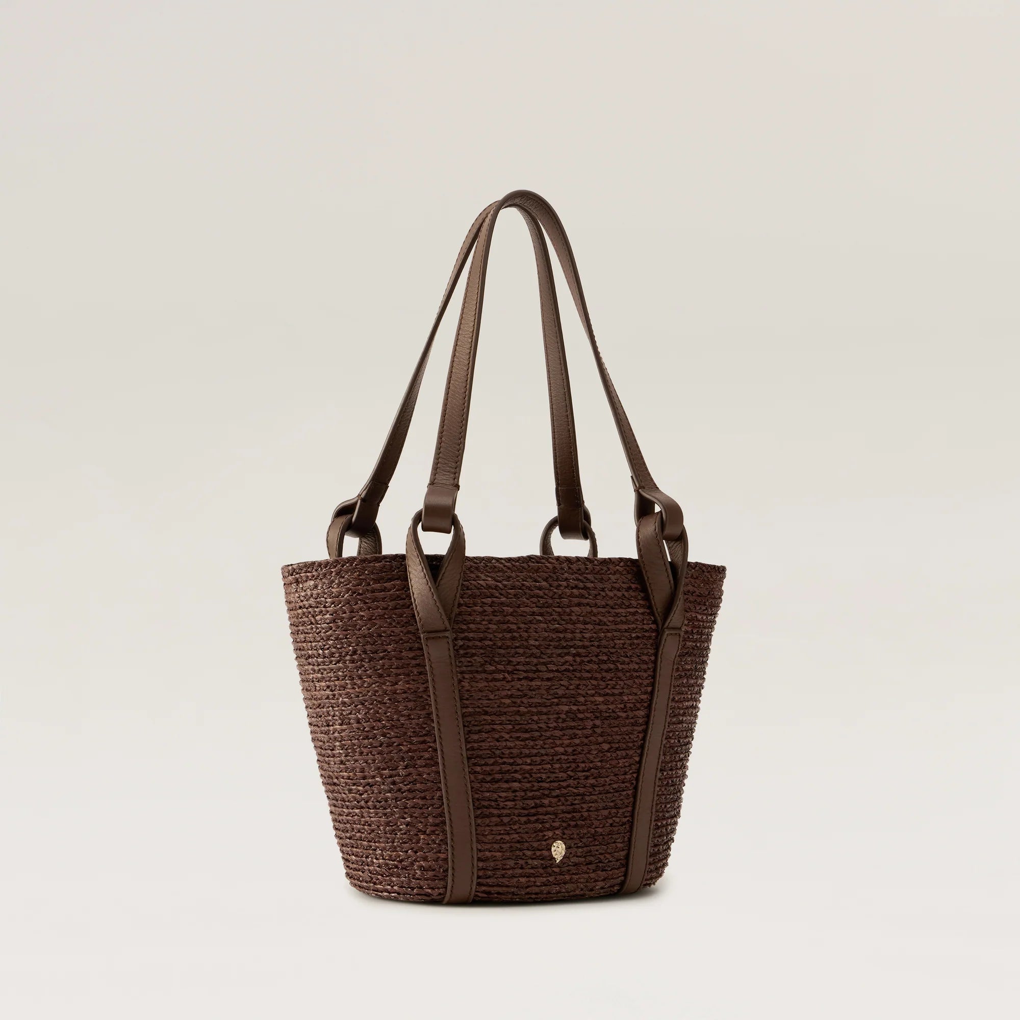Bisou Print Basket Garnet