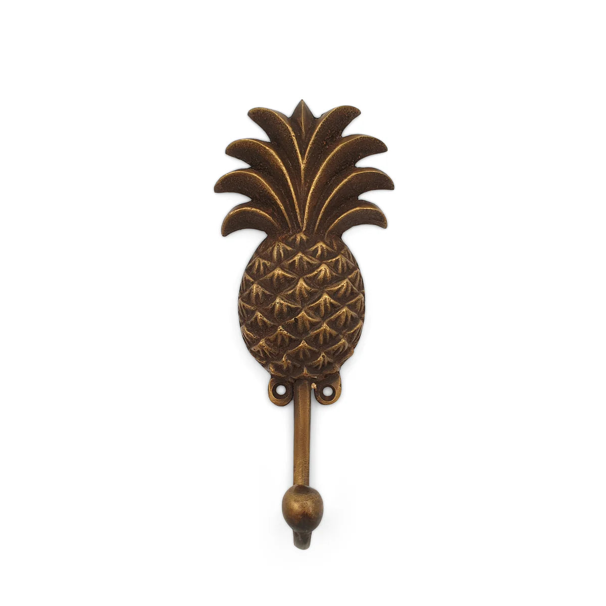 Brass Pineapple Hook Small