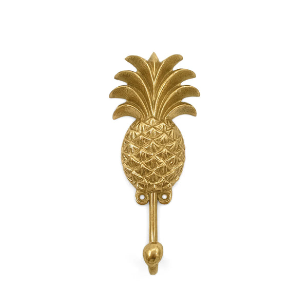 Brass Pineapple Hook - Gold