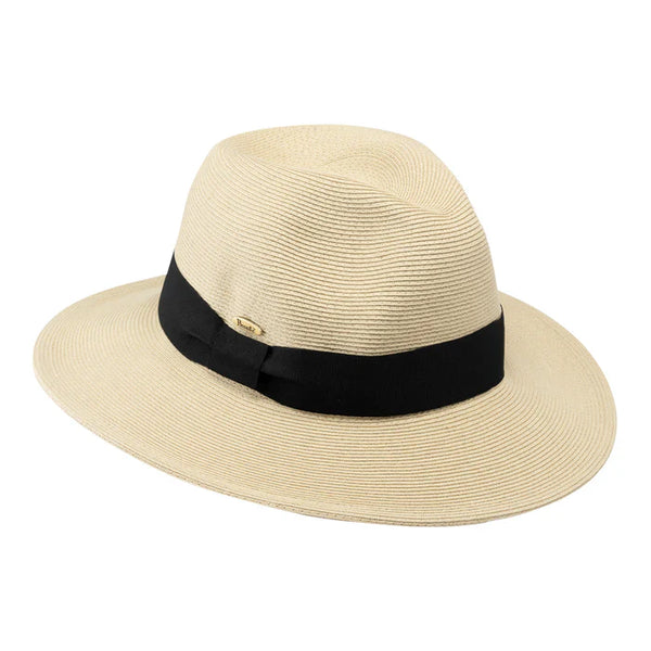 Bronte Venice Fedora Camel/Black - One Size