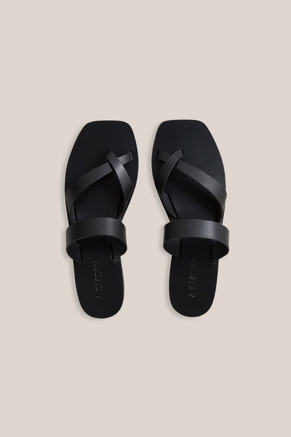 The Carter Sandal - Black