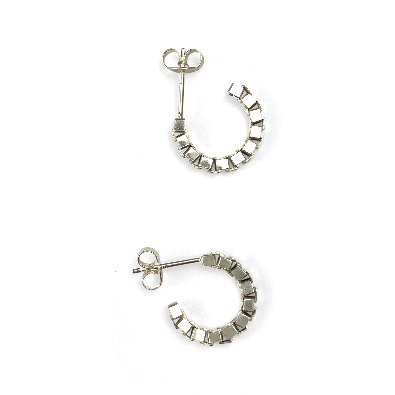 MARTINE VIERGEVER Kratos Earrings Sterling Silver | Halcyon Atelier