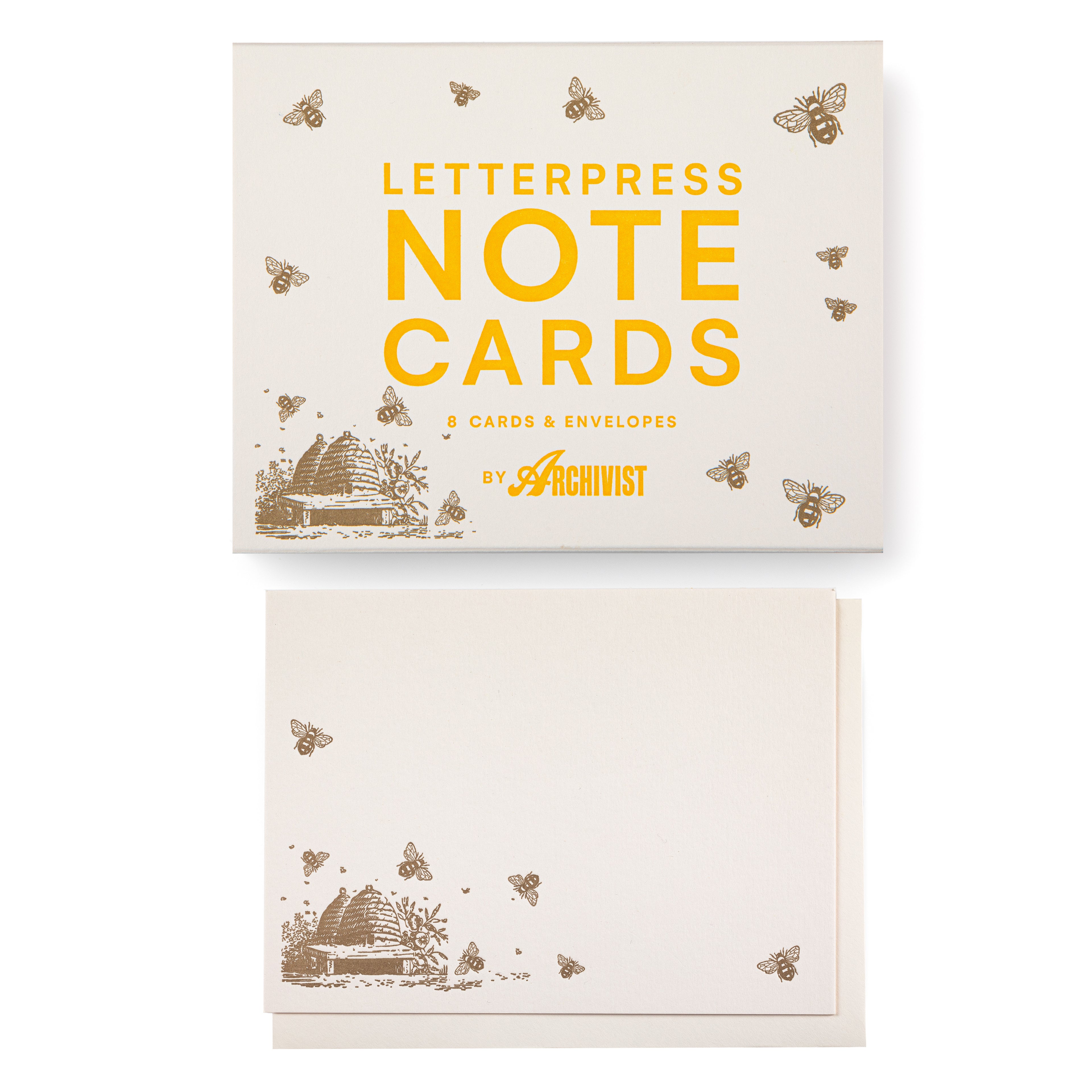 ARCHIVIST Bees Notecards Set | Halcyon Atelier