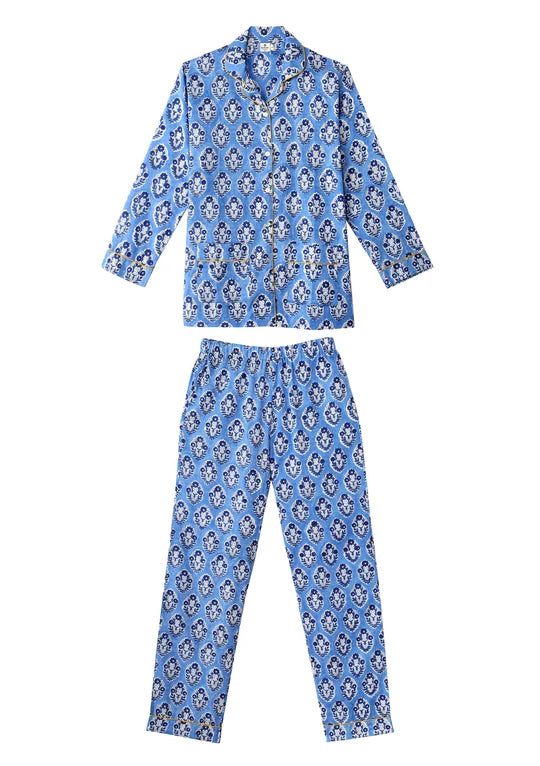 Camille Jaipur Blue Pyjamas