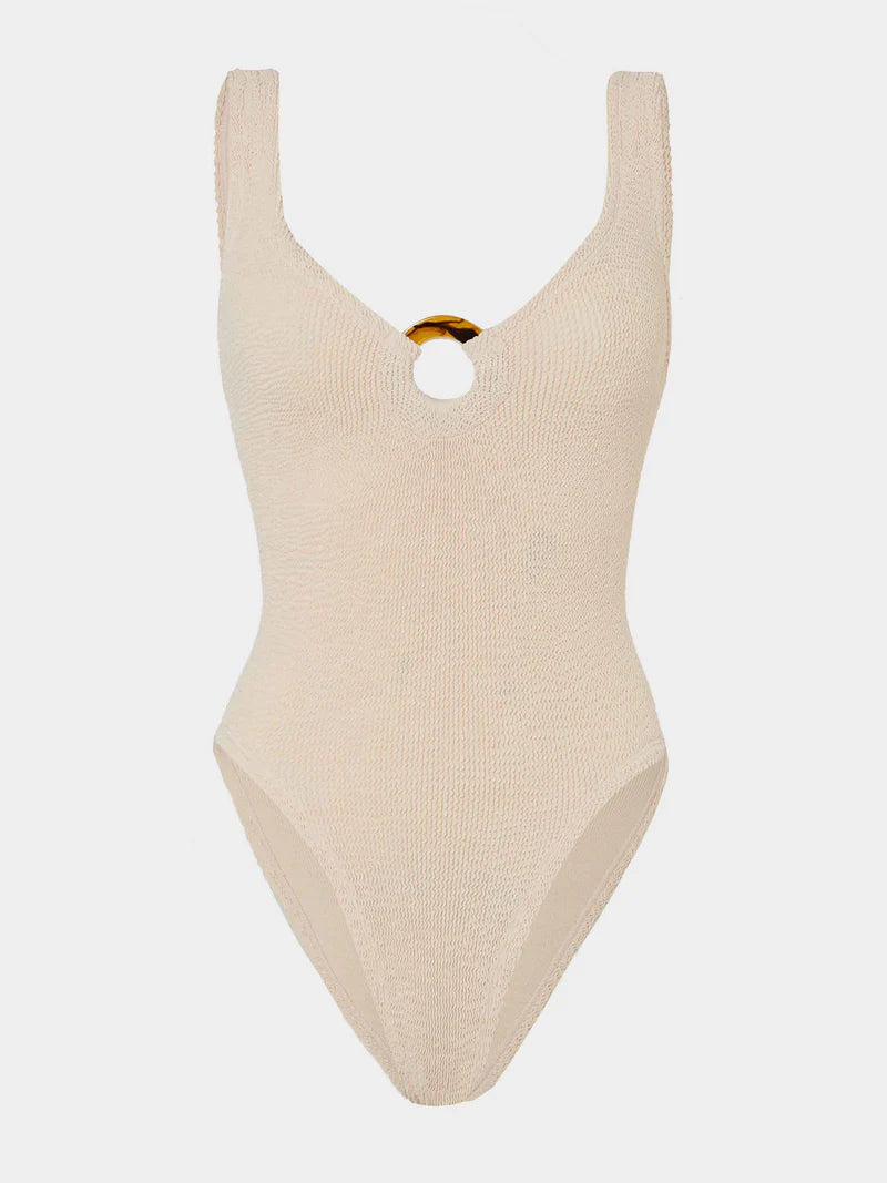 Celine Swim Crinkle Blush