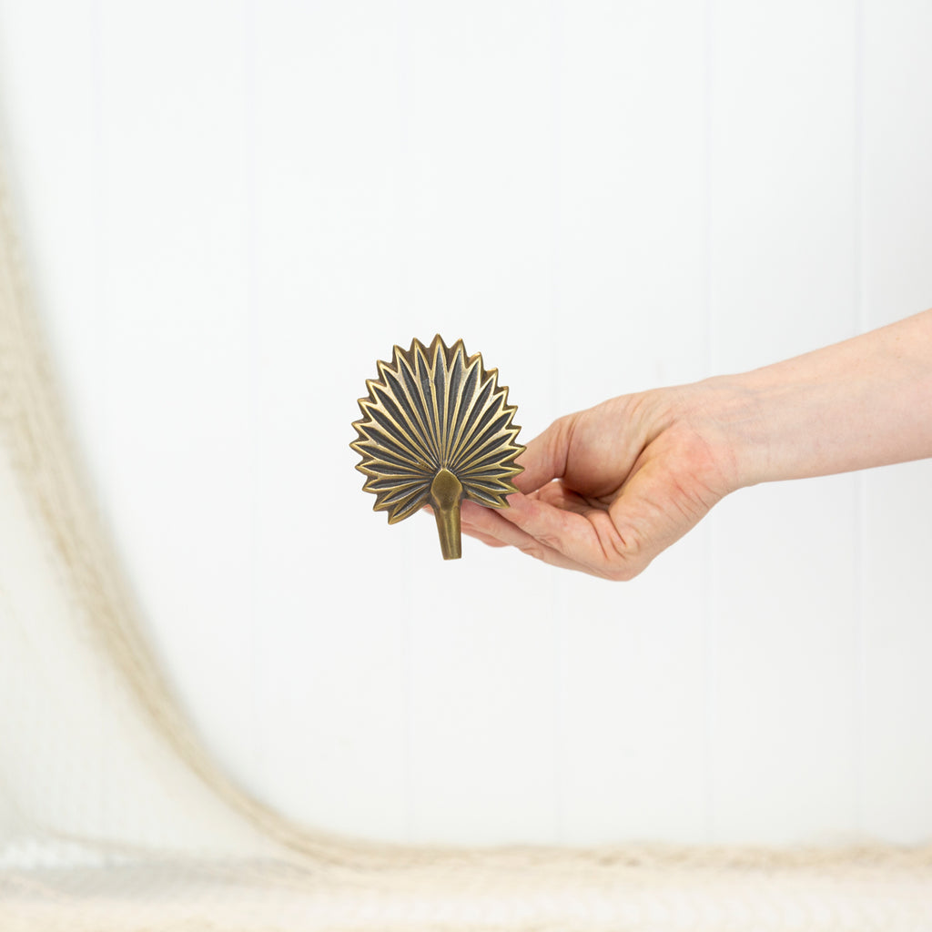 Brass Frond Tie Back | Halcyon Atelier
