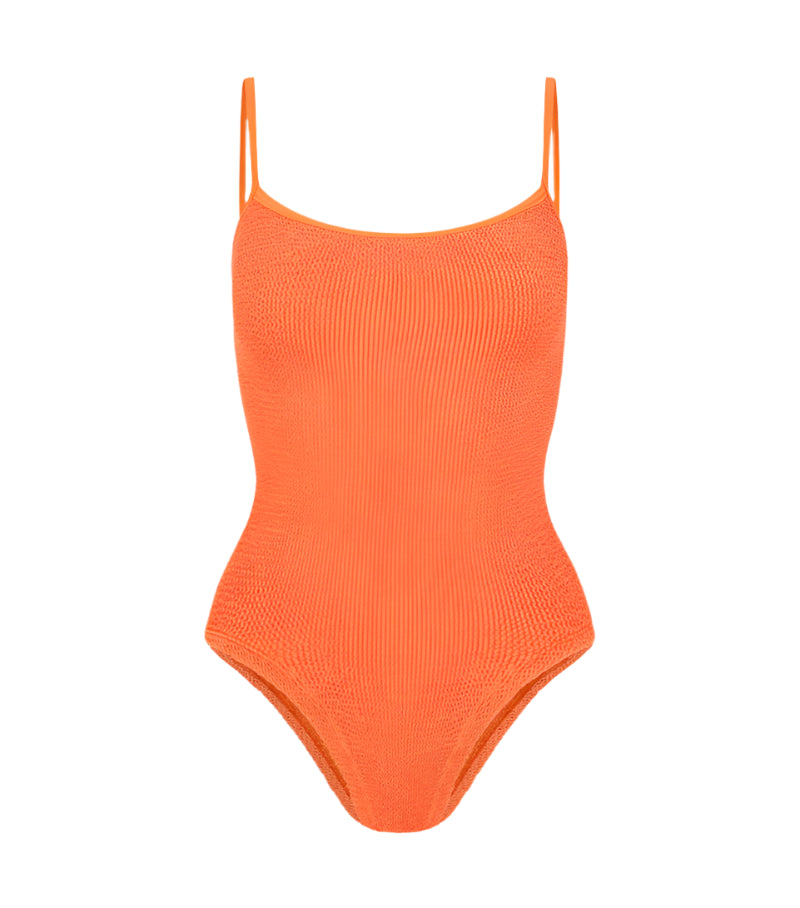 Pamela Swim Crinkle Orange